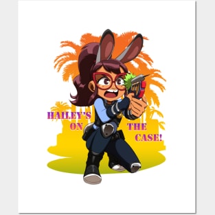 Hailey's On It! - Hailey Banks Judy Hopps (T-Shirt) Posters and Art